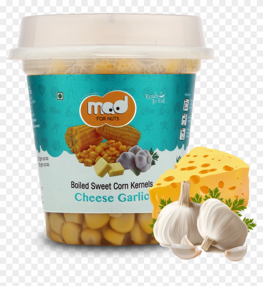 Boiled Sweet Corn Kernels Cheese Garlic - Ice Cream Clipart