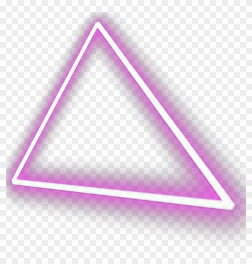 #geometric #purple #triangle - Triangle Clipart