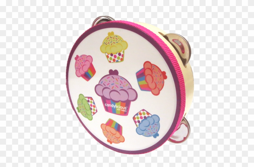 Tkc Music Instruments Tambourine Cupcakes - Coin Purse Clipart