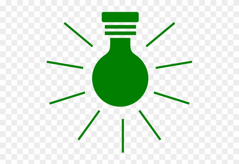 Light Bulb - Circle Clipart