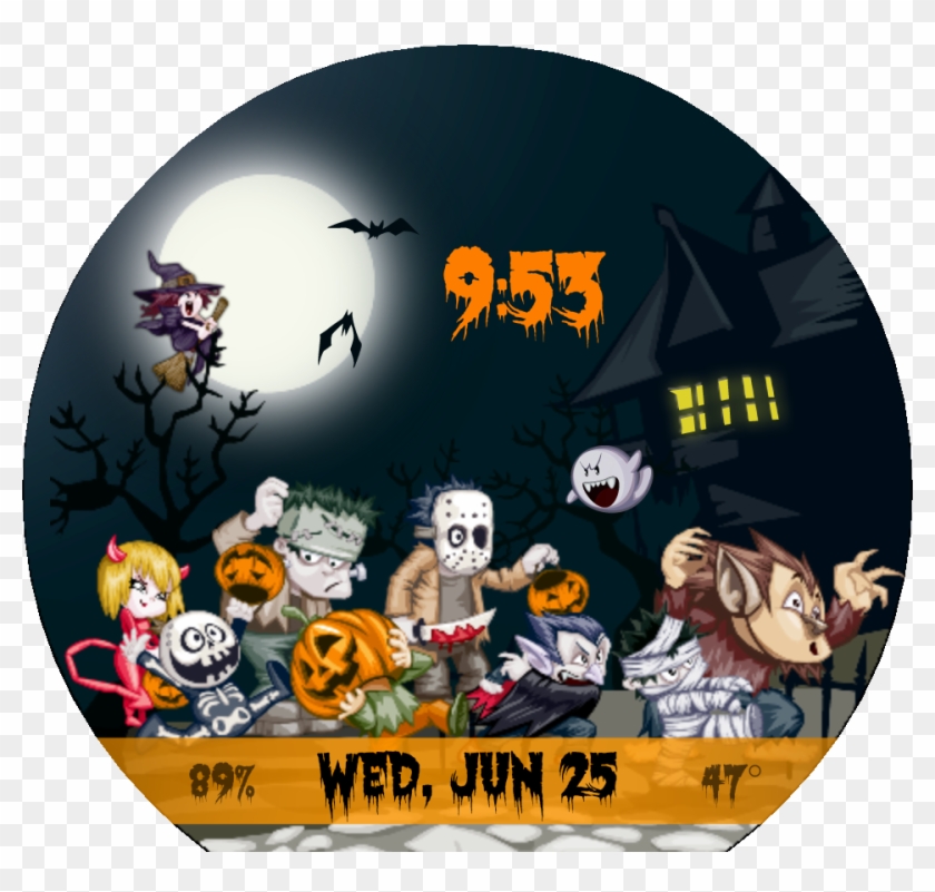 Time To Trick Or Treat Preview Clipart #3936681