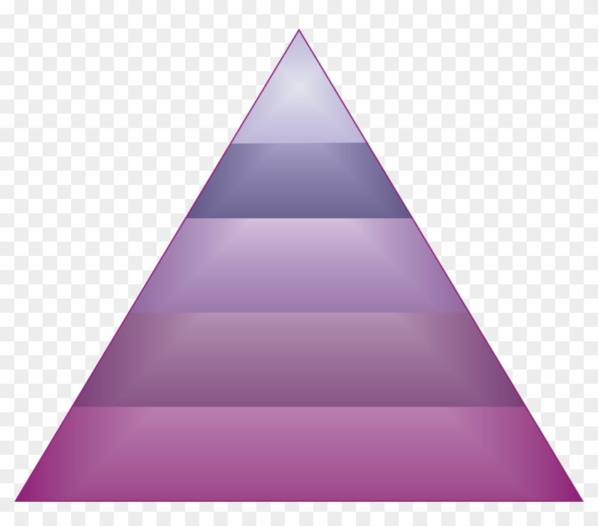 Piramida Maslowa - Piramida Logo Clipart