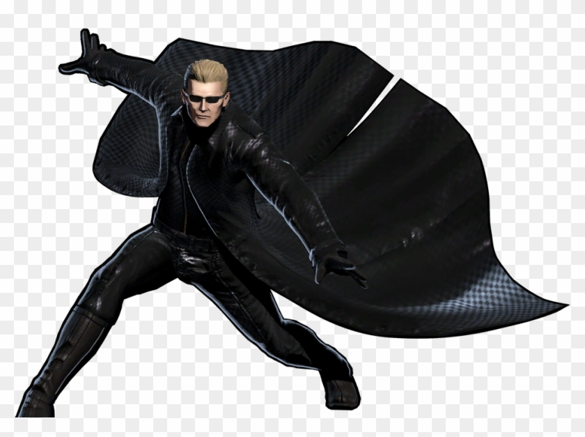 Wesker Ultimate Mvc3 Full Victory - Marvel Vs Capcom 3 Albert Wesker Gif Clipart #3936841