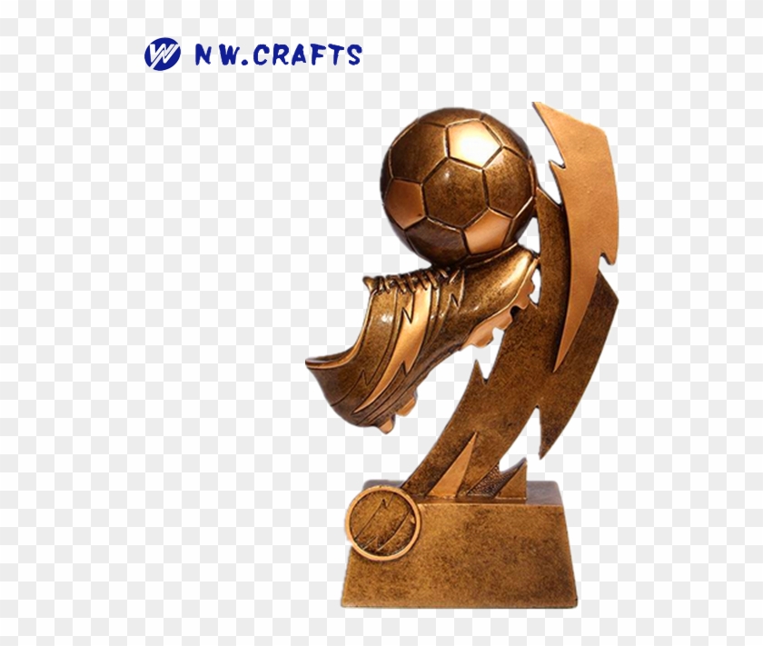 Bronze Soccer Trophy Suitable As Gifts For Sports Events, - Trophy Clipart #3936982