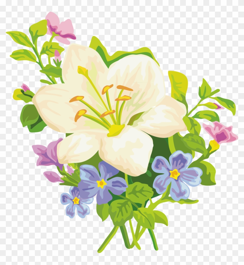 Banner Royalty Free Belladonna Flower Easter Clip Art - Clip Art Easter Lily - Png Download #3937257