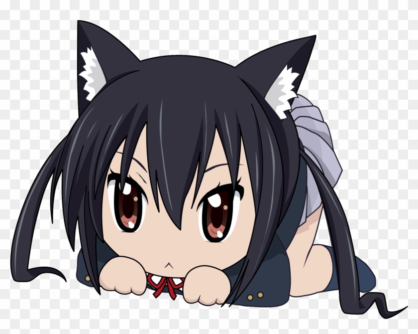 Azusa Nakano Render By Zerouploads - Anh Chi Bi Anime Clipart