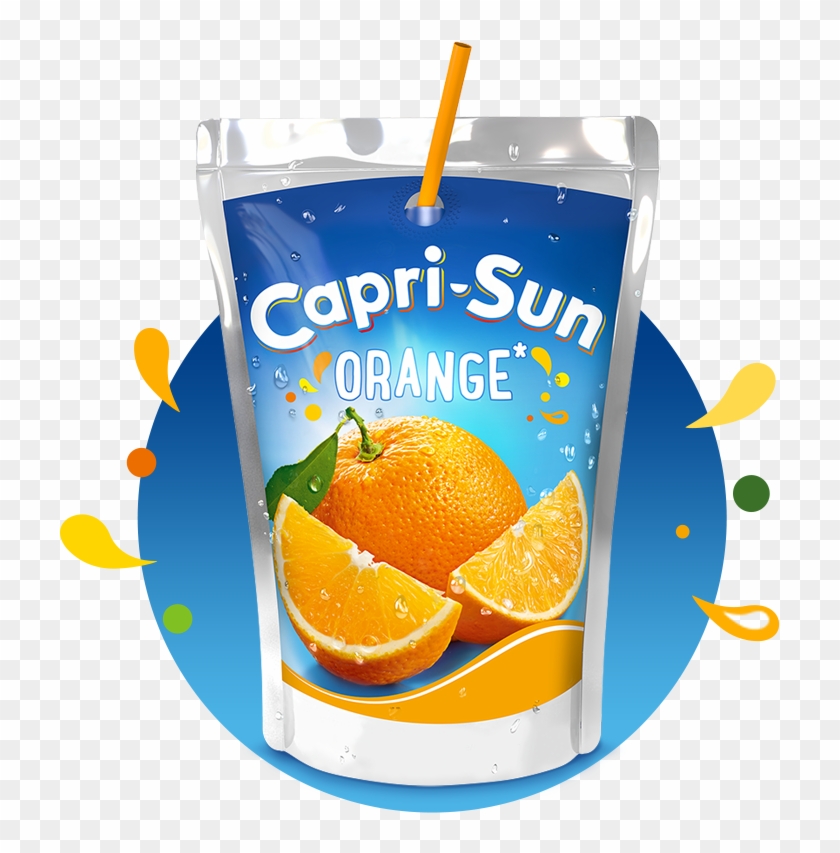 Capri Sun Png - Capri Sun Orange Clipart #3937472