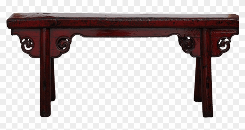 “chinese” Wooden Bench - Sofa Tables Clipart #3937554