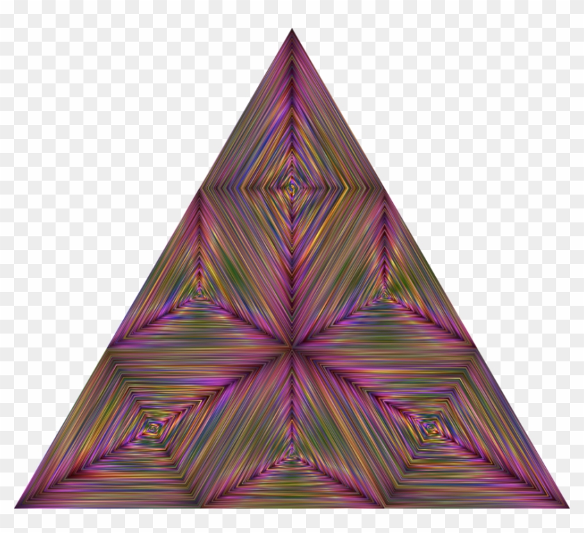 Triangle Prism Color Trigonometry Computer Icons - Triangle Clipart #3937588