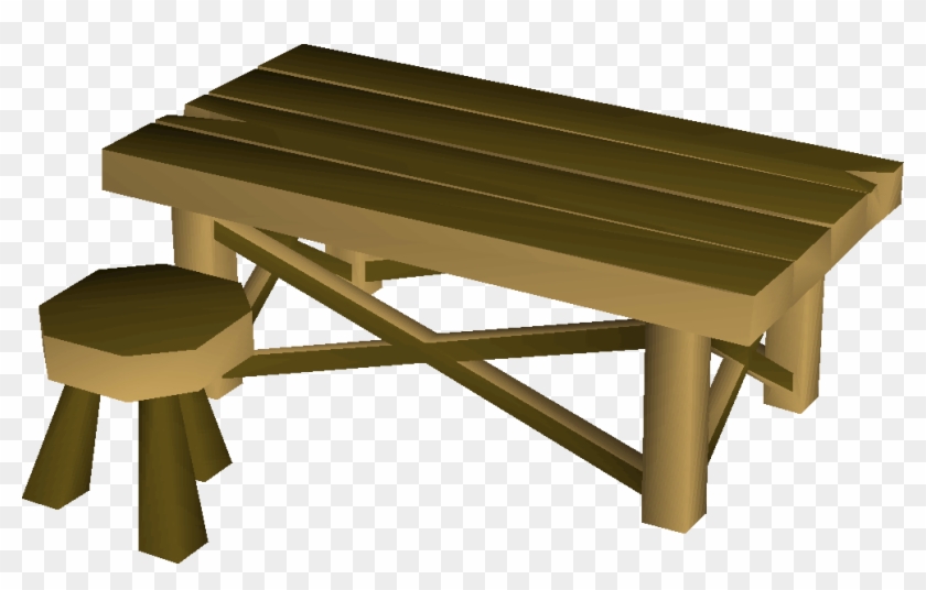 Picnic Table Clipart #3937760