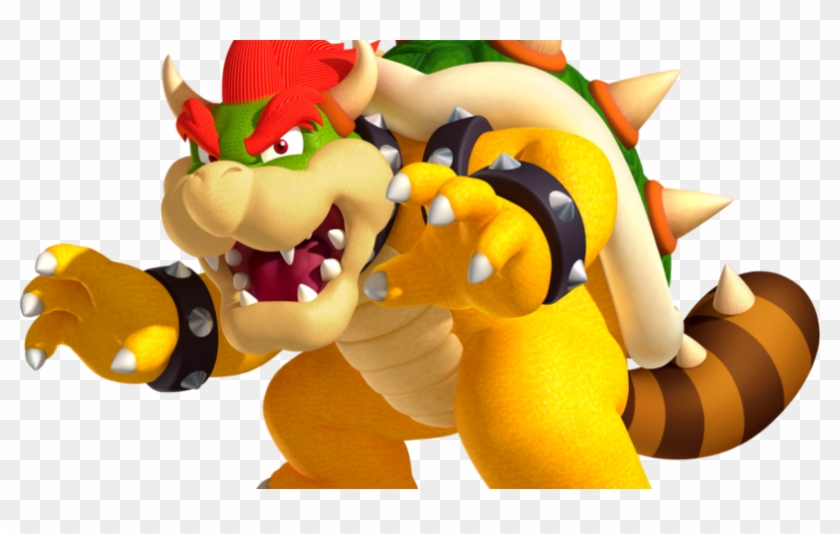 Video Game Bad Guys - Super Mario 3d Land Bowser Clipart #3938279