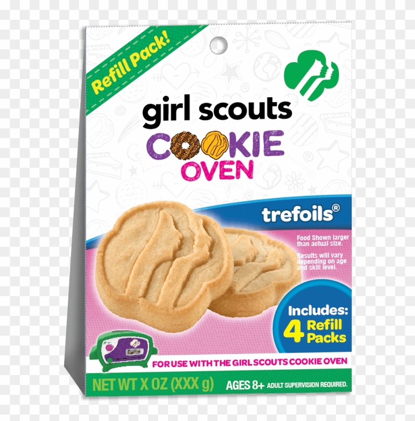 Thin Mints® & Pb Sandwich With Two Of The Most Popular - Girl Scout Cookies Cereal Clipart