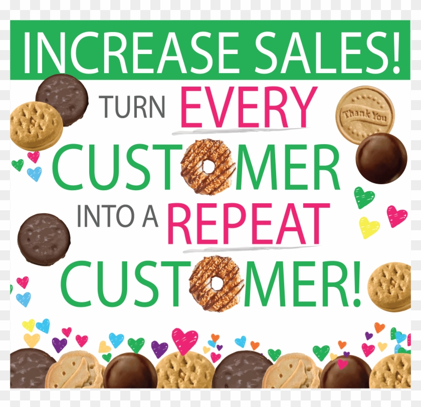 Increase All Girl Scout Cookie Sales - Xl S Medical Clipart