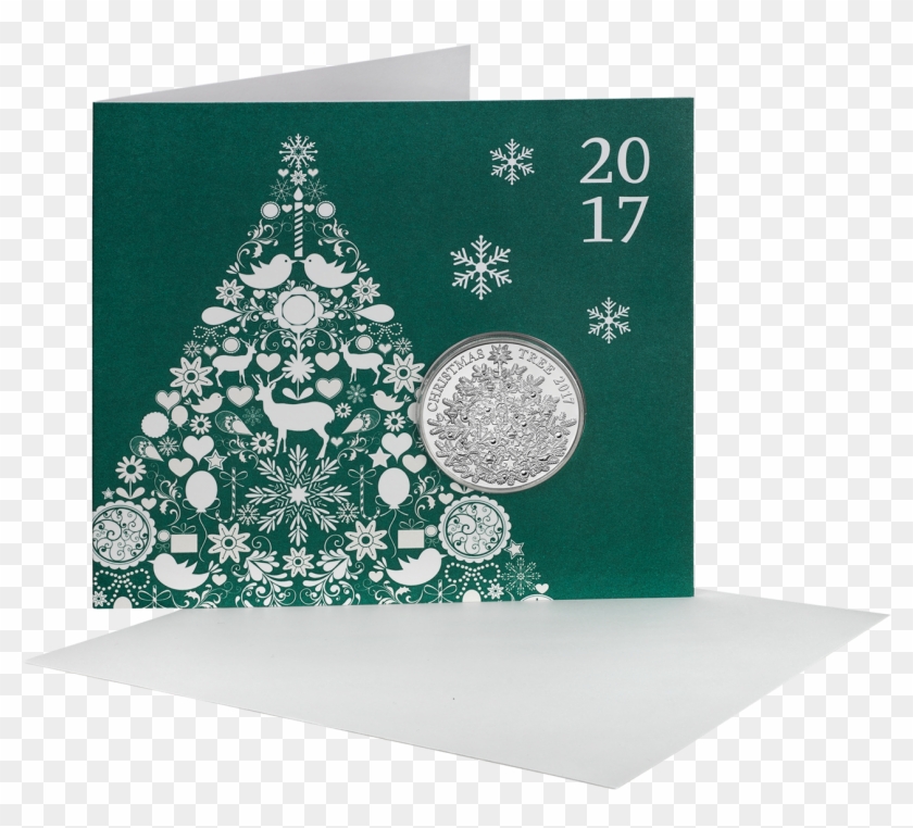 Royal Mint Christmas Coin 2017 Clipart #3938839
