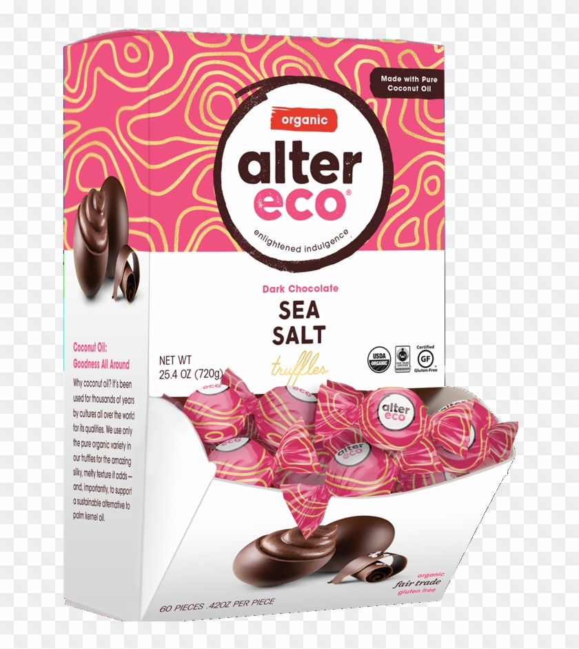 Sea Salt Truffles Banner - Alter Eco Truffle Clipart #3939077
