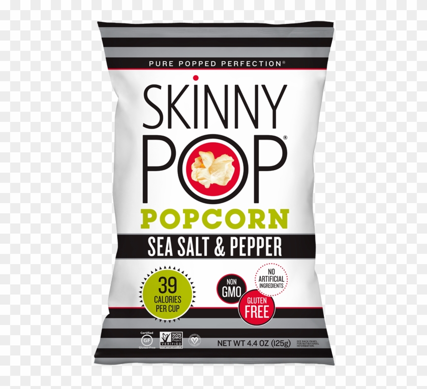 Skinnypop Sea Salt & Pepper - Skinny Pop Popcorn Sea Salt And Pepper Clipart