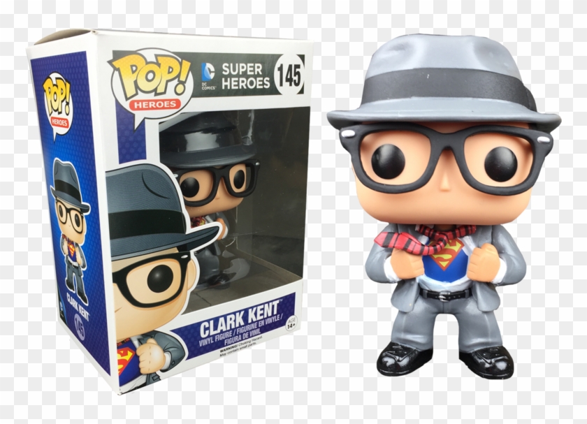 Clark Kent In Suit Pop Vinyl Figure - Clark Kent Pop Figure Clipart #3939248