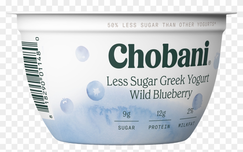 Chobani, Less Sugar Greek Wild Blueberry Low Fat Greek - Marine Architecture Clipart