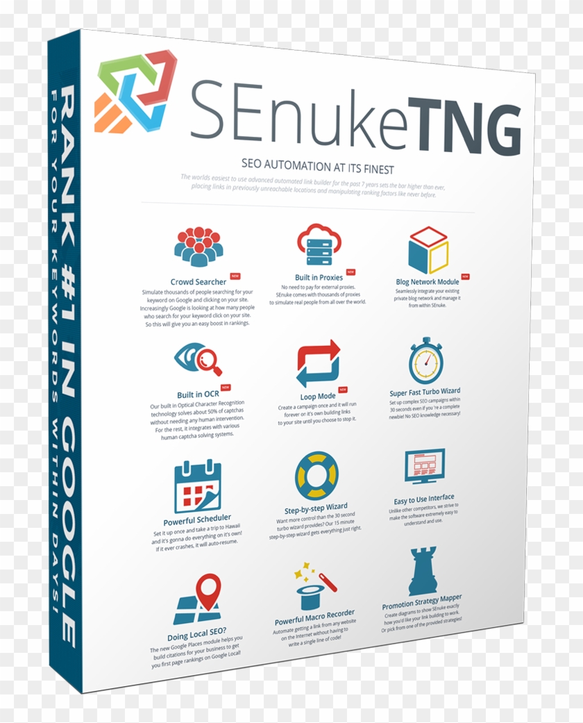 Senuke Tng - Search Engine Optimization Clipart #3939494