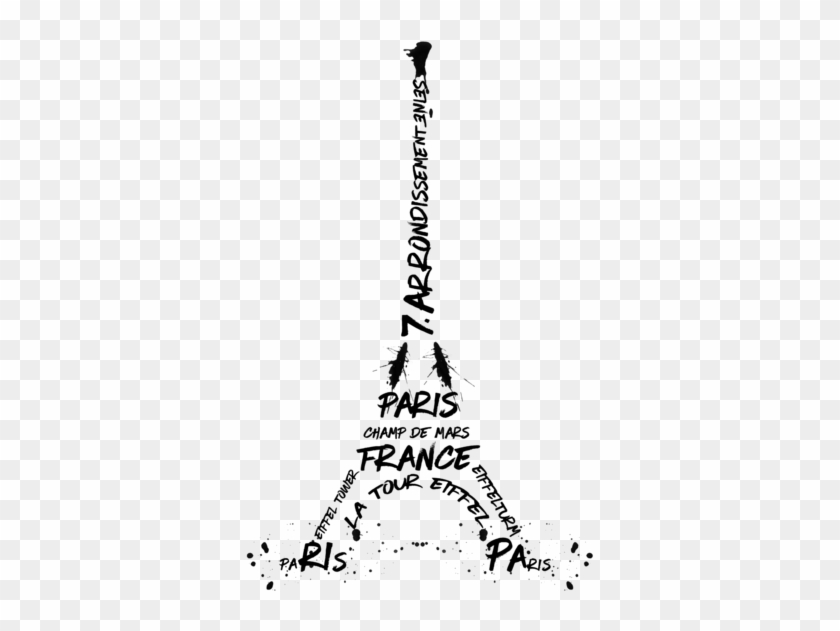 Bleed Area May Not Be Visible - Eiffel Tower Watercolor Paintings Clipart #3939502