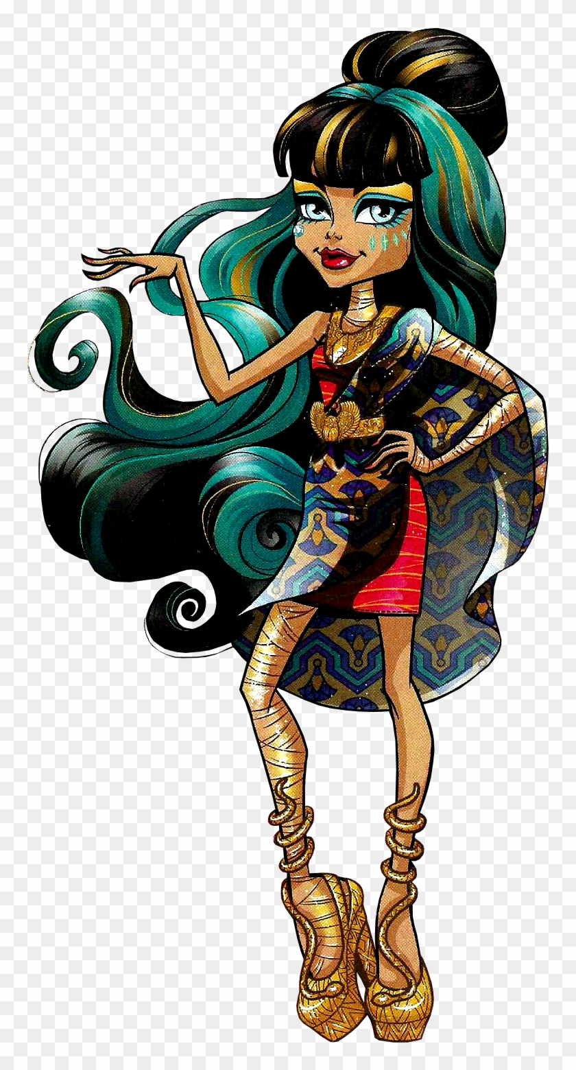 Todo Sobre Monster High Ve Cleo De Nile Clipart 3940484 Pikpng