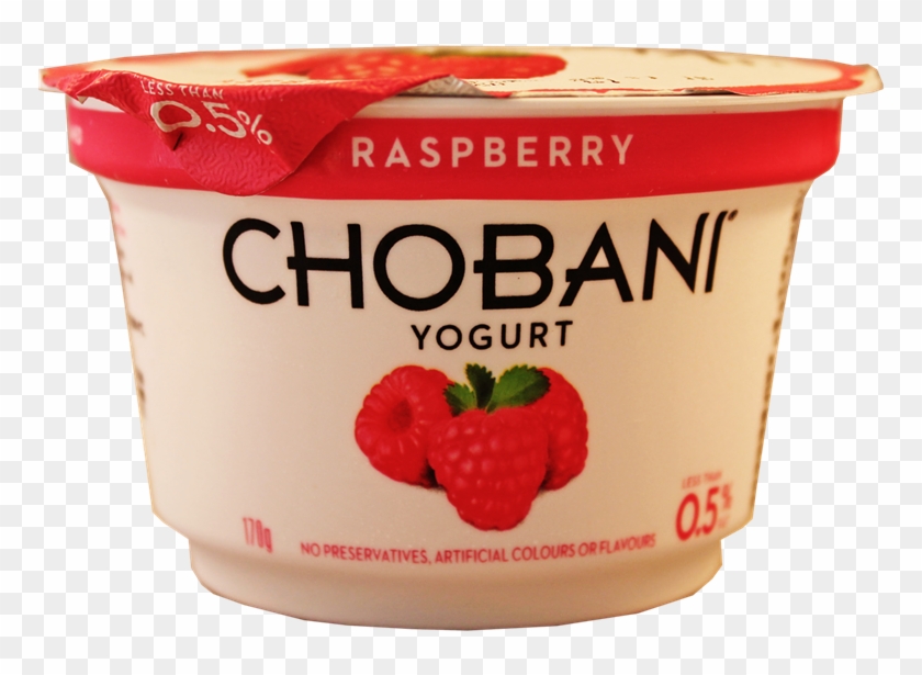 Picture Of Chobani Yogurt Raspberry 170g - Chobani Clipart