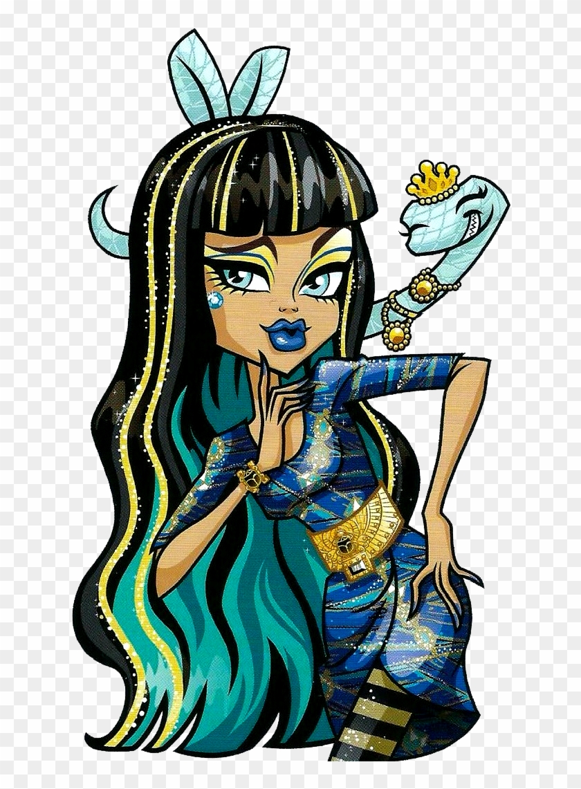 Artworks/png De Cleo De Nile Y Abbey Bominable - Monster High Picture Day Cleo Clipart