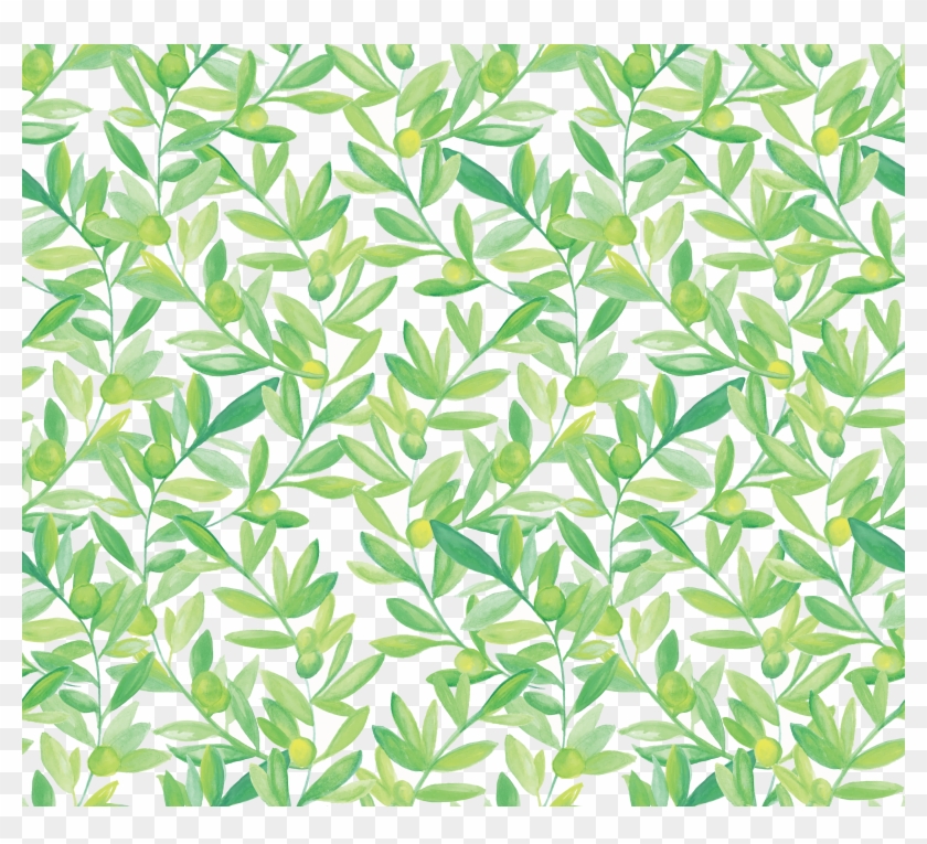 The Olive Leaves I Love This Design, It Reminds Me - Olive Leaf Background Png Clipart