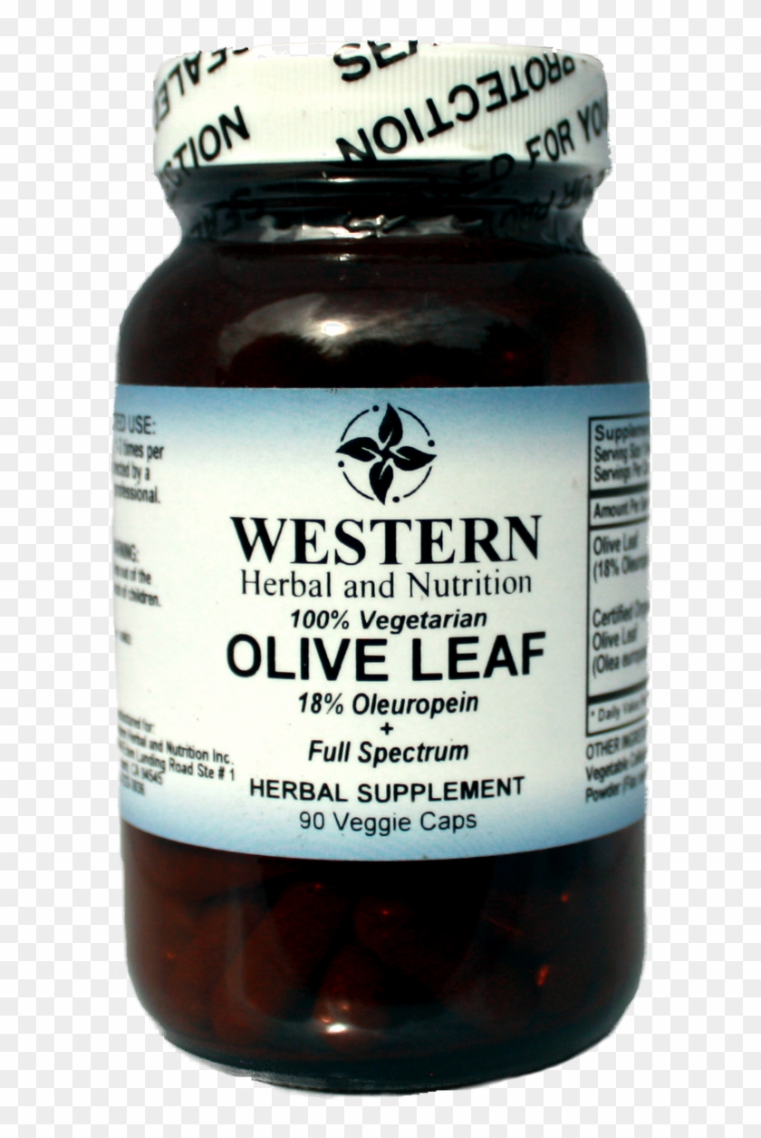 Olive Leaf Full Spectrum Herbal Supplement From Western - Health Clipart