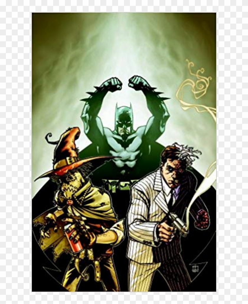 Two-face And Scarecrow - Batman Year One Scarecrow Clipart