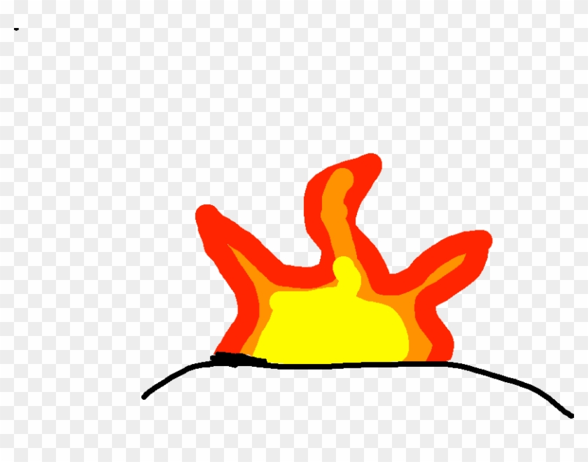 Flame - Drawing Clipart #3940923