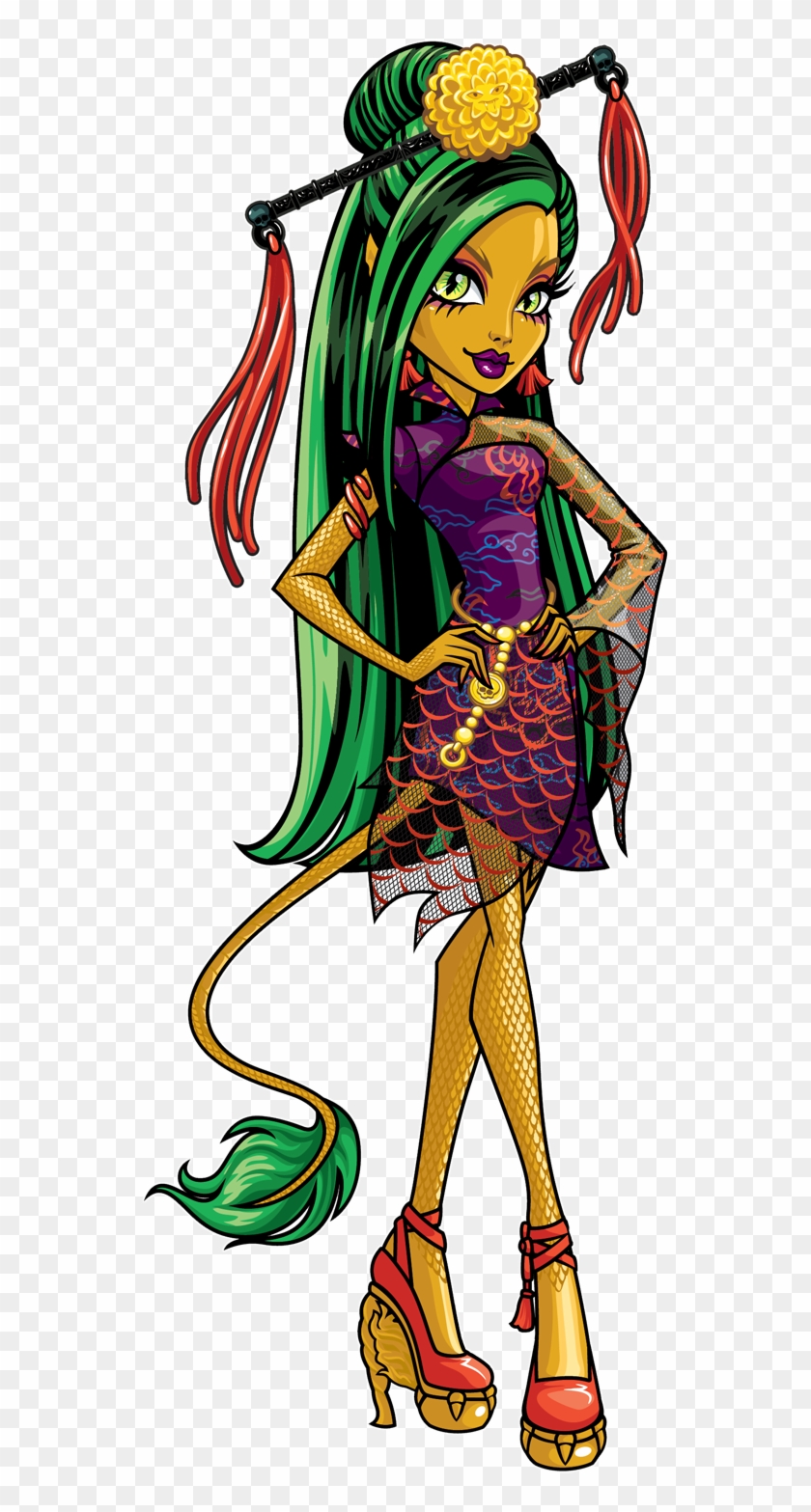 Jinafire Long Scaris - Monster High Jinafire Long Clipart
