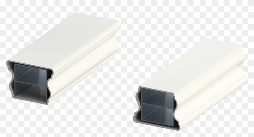 Vinyl Railing Profiles - Box Clipart