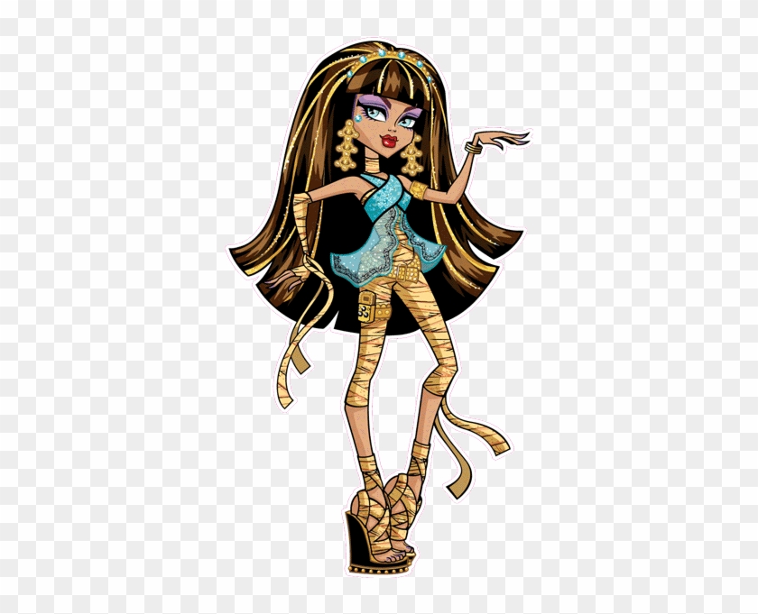 Vinilo Monsterhigh 10 - Cleo Y Nefera De Nile Clipart