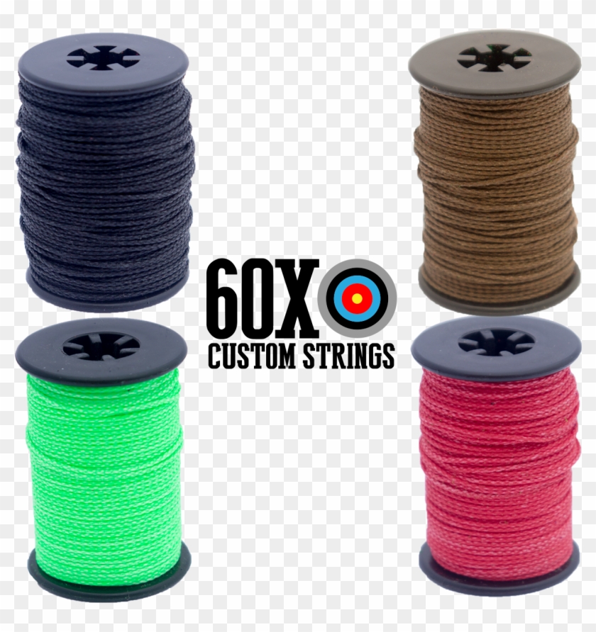 Bcy Crossbow Serving - Flo Green And Orange Bow String Clipart