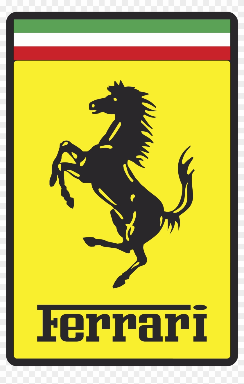 Ferrari Emblem - Ferrari Logo Game Clipart #3941880