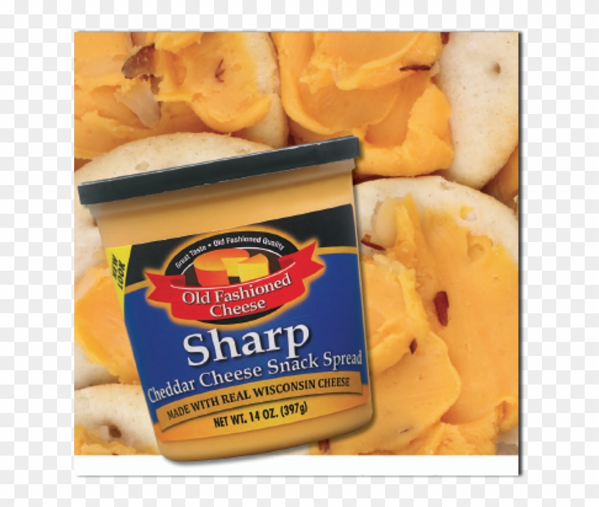 Crackers And Spread Cheese - Old Fashioned Cheese Spread Clipart