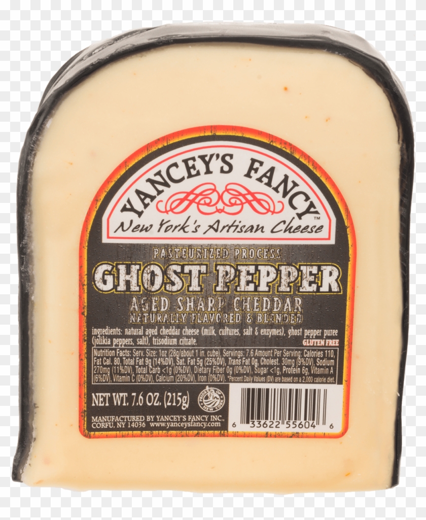 Yanceys Fancy Ghost Pepper Cheddar - Yancey Fancy Ghost Pepper Cheese Clipart #3942358