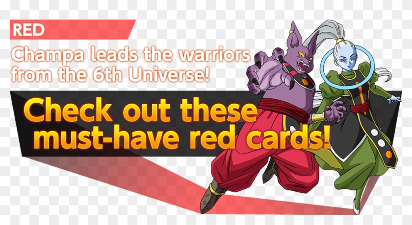 Champa Leads The Warriors From The 6th Universe - Cartoon Clipart