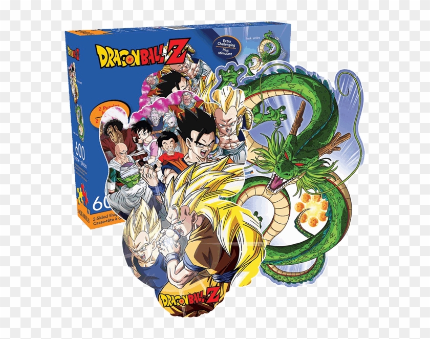 Puzzle - Dragon Ball Z 2 Sided Shaped Puzzle Clipart