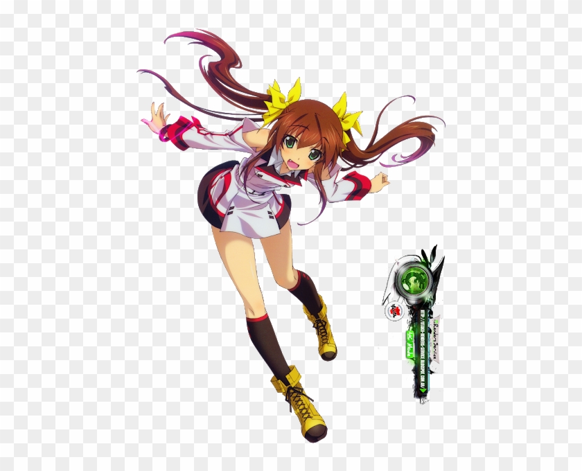 Infinite Stratos Lingyin Render - 二 次元 虎牙 Clipart #3943002