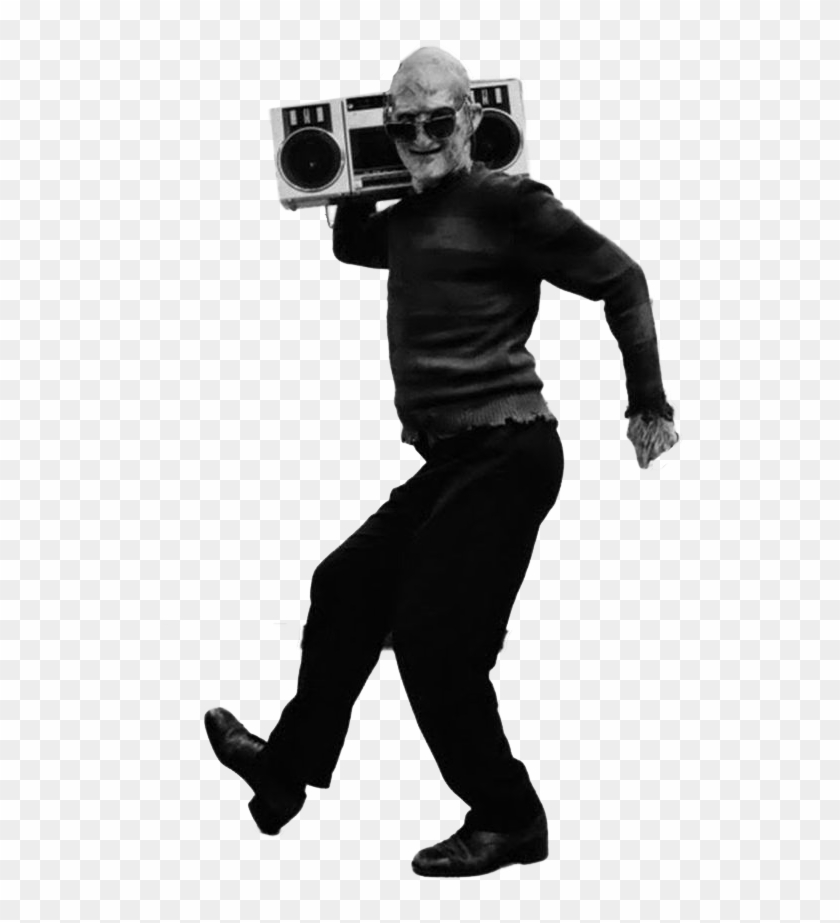 Cutout - Freddy Krueger On Set Clipart #3943038