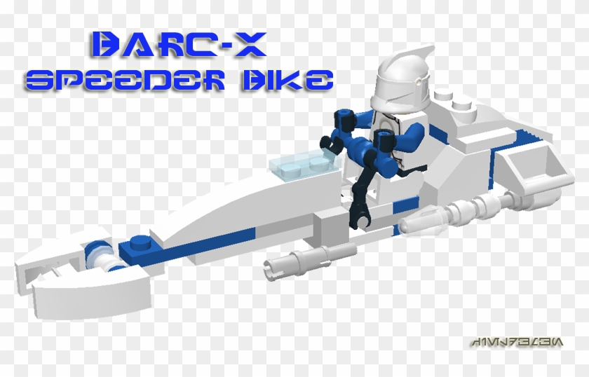 Barc-x Speeder Bike - Lego Star Wars Barc Speeder Bike Instructions Homemade Clipart