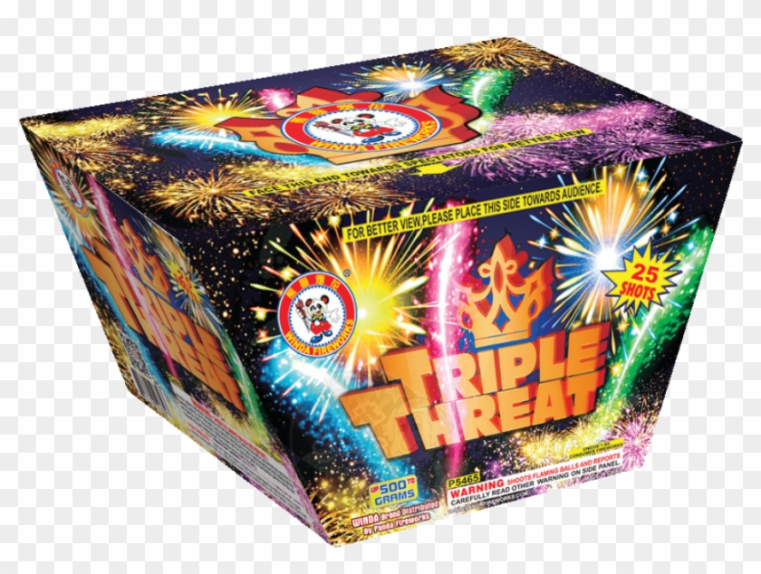 Triple Threat - Winda - Panda Fireworks Group Co., Ltd. Clipart #3943467