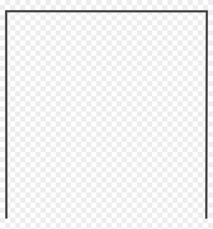 Simple A4 Sheet Border Clipart #3943487