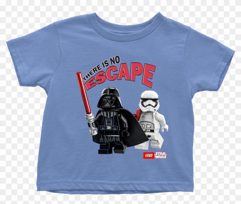 Star Wars Lego Darth Vader There Is No Escape Toddler - Kids Star Wars Shirt Clipart