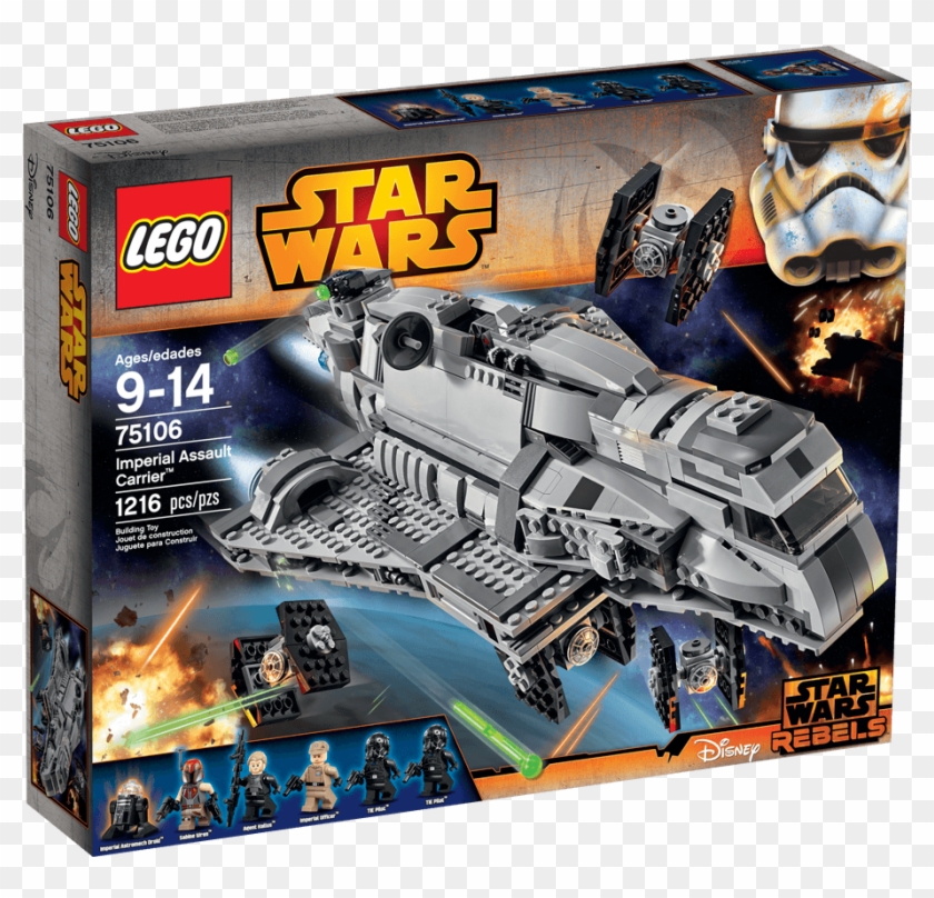 Imperial Assault Carrier - Lego Star Wars Republic Battle Pack Clipart