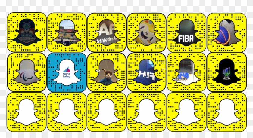 Snapchat Sports Federations Clipart