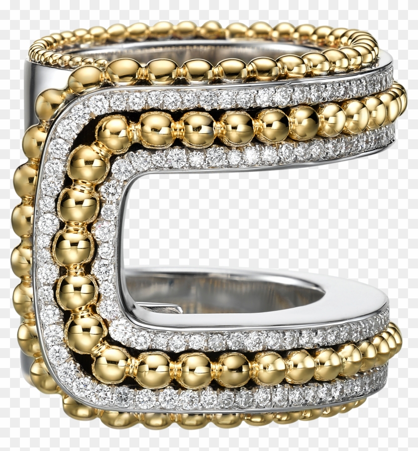 18k Yellow Gold Bubbles Set With - Pearl Clipart #3943852
