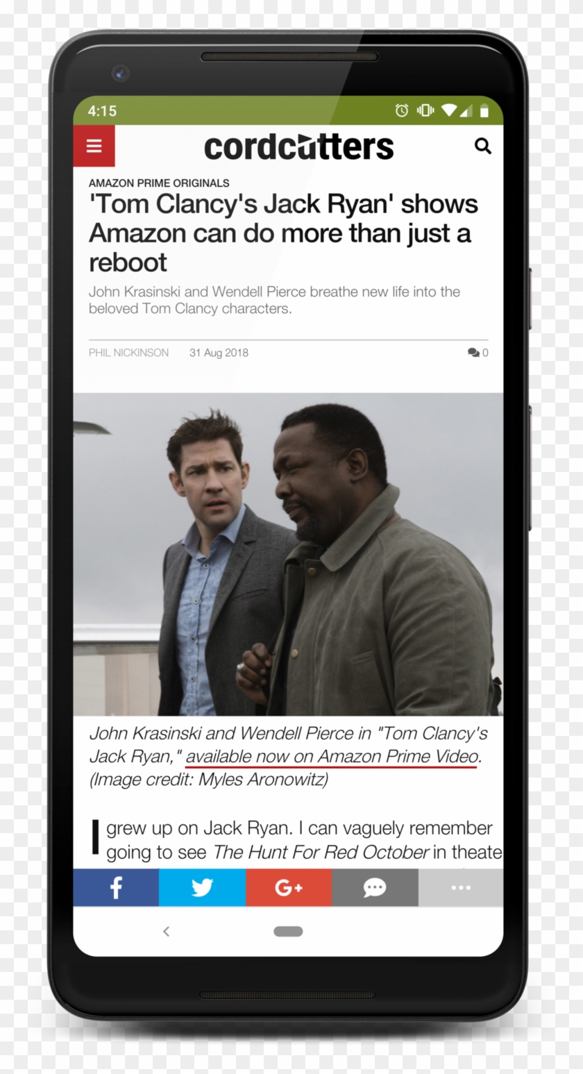 Cordcutters - Com - Tom Clancy's Jack Ryan Clipart